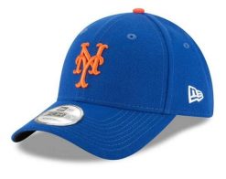 Czapka z daszkiem New Era MLB New York Mets. Białe czapki damskie New Era, bez wzorów, z materiału. Za 167.50 zł.