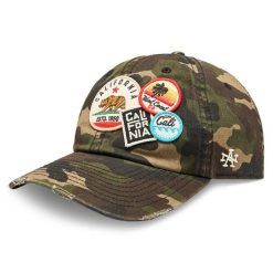 Czapka z daszkiem American Needle. Zielone czapki damskie American Needle, bez wzorów. Za 109.99 zł.