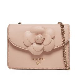 Torebka Guess. Czerwone torebki do ręki damskie Guess, z aplikacjami, bez dodatków. Za 169.99 zł.