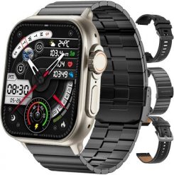 Zegarek SMARTWATCH Rubicon RNCF17 / 3 paski. Zegarki smartwatch Rubicon, bez wzorów. Za 279.00 zł.
