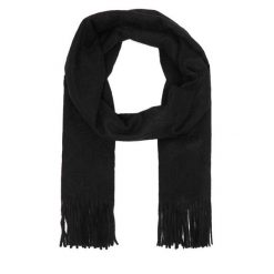Szalik Guess. Czarne szaliki damskie Guess, z aplikacjami. Za 234.99 zł.