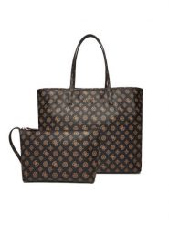 Guess Torebka HWEPQ9 51429 Czarny. Czarne shopperki damskie Guess, z aplikacjami, ze skóry, bez dodatków. Za 499.99 zł.