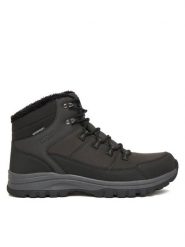 CMP Trekkingi Auryl Mid Snow Boots WP 3Q72897 Czarny. Czarne botki męskie CMP, bez wzorów, z materiału, bez obcasa, bez zapięcia. Za 299.99 zł.
