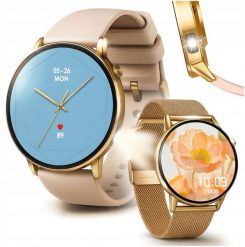 Smartwatch JG Smart G34 Złoty. Żółte zegarki smartwatch JG Smart, bez wzorów. Za 199.99 zł.