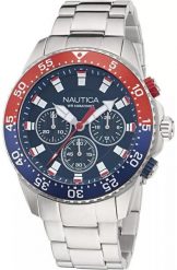 Zegarek Nautica Zegarek męski 45 mm (NAPNOF503). Zegarki męskie Nautica, bez wzorów. Za 549.99 zł.