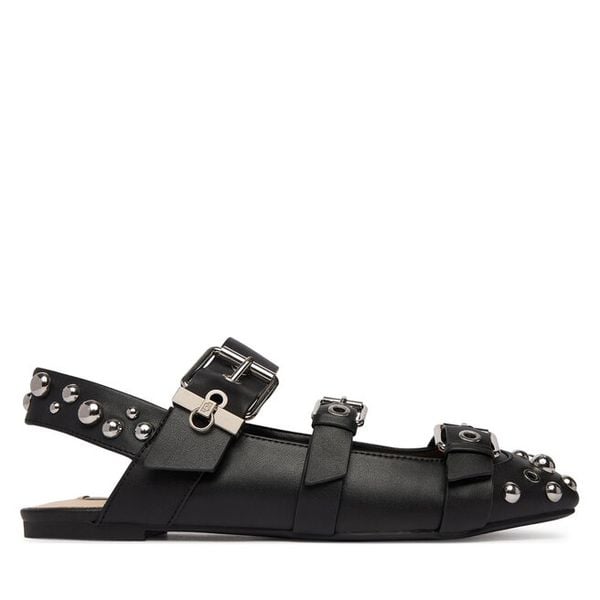 Baleriny Liu Jo. Czarne balerinki damskie Liu Jo, bez wzorów, bez obcasa, bez zapięcia. Za 729.99 zł.