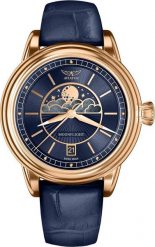 Zegarek Aviator Zegarek damski Aviator V.1.33.2.256.4 niebieski. Niebieskie zegarki damskie AVIATOR. Za 2,100.00 zł.