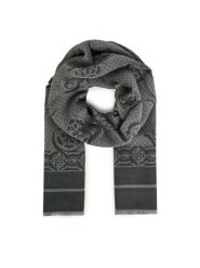 Guess Chusta AW5420 POL03 Szary. Szare rękawiczki damskie Guess, z aplikacjami, z materiału. Za 189.99 zł.