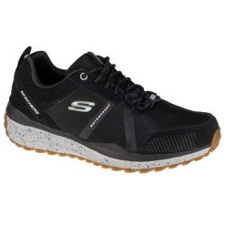 Buty trekkingowe męskie Skechers Equalizer 40 Trail Trx. Czarne trekkingi męskie Skechers, z materiału, bez zapięcia. Za 279.99 zł.
