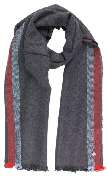 Szalik Męski - V. Fraas - Cashmink - Jasny Grafit. Szare szaliki męskie V. Fraas, bez wzorów, z materiału. Za 79.00 zł.