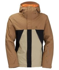 Kurtka snowboardowa męska Billabong Expedition. Brązowe kurtki sportowe męskie Billabong, na jesień, l, bez wzorów, z materiału, bez kaptura, snowboardowy. Za 944.35 zł.