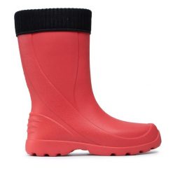 Kalosze Dry Walker. Czerwone kalosze damskie Dry Walker, bez wzorów, bez zapięcia. Za 109.99 zł.