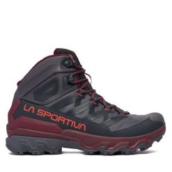 Trekkingi La Sportiva. Czarne buty zimowe męskie La Sportiva, bez wzorów, bez obcasa, bez zapięcia. Za 999.99 zł.