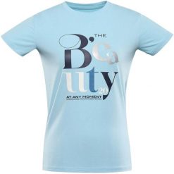 Koszulka Damska Nax Nerga 2XL - Miękki i Wygodny Bawełna. Fioletowe bluzki damskie ZONE PERFECT, xl, bez wzorów, z bawełny, casualowe, bez kołnierzyka, bez ramiączek. Za 126.99 zł.