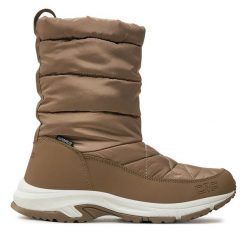 Śniegowce CMP. Brązowe śniegowce damskie CMP, bez zapięcia. Za 399.99 zł.
