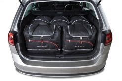 Torby Do Bagażnika Vw Golf Alltrack 2015-2020 5Szt Kjust. Czarne torby podróżne damskie KJUST, bez wzorów, z kauczuku. Za 1,523.00 zł.