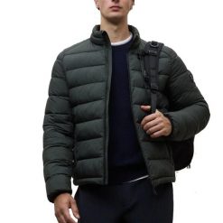 Kurtka ECOALF BERET Zielony. Zielone kurtki męskie Ecoalf, m, bez wzorów, z tkaniny, bez kaptura. Za 787.92 zł.