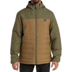 Kurtka zimowa męska Billabong Surf Check. Zielone kurtki męskie Billabong, na zimę, m, bez wzorów, z poliesteru, bez kaptura. Za 206.00 zł.