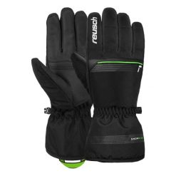 Rękawice REUSCH Snow King. Czarne rękawiczki damskie Reusch, bez wzorów. Za 149.90 zł.