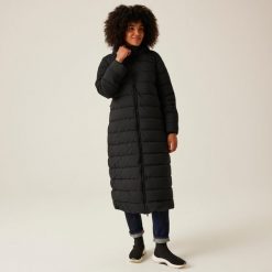 Płaszcz turystyczny damski zimowy ocieplany Elender Regatta. Brązowe płaszcze damskie Regatta, na zimę, xs, bez wzorów, sportowe, bez kołnierzyka, z kapturem. W wyprzedaży za 373.20 zł.