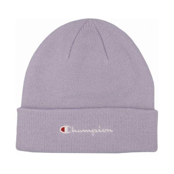 Czapka Unisex Dla Dorosłych. Fioletowe czapki damskie Champion, bez wzorów, z materiału. Za 98.99 zł.