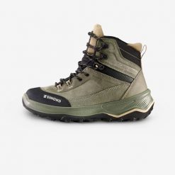 Second Life - Buty trekkingowe damskie Forclaz MT100 skóra... - Stan Dobry. Brązowe obuwie trekkingowe damskie FORCLAZ, z kauczuku, bez zapięcia. Za 279.99 zł.