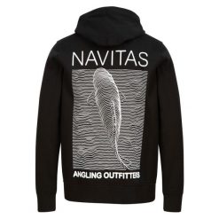 Bluza męska Navitas Joy Hoody. Czarne bluzy męskie NAVITAS, m, bez wzorów, sportowe, bez ramiączek, bez kaptura. Za 129.99 zł.