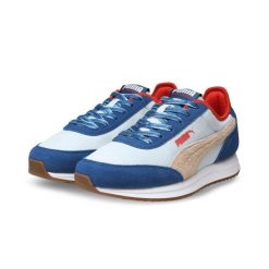 Sneakersy unisex R78 Lightwind Retro Run PUMA. Brązowe obuwie sportowe damskie Puma, bez wzorów, bez zapięcia. Za 239.00 zł.