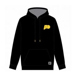 Bluza z kapturem Prince Smiley - Balls Can. Czarne bluzy damskie PRINCE, m, bez wzorów, z materiału, sportowe, bez ramiączek, z kapturem. Za 216.00 zł.