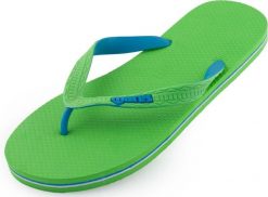 Męskie klapki Mares Men Life zielone. Zielone klapki męskie 1080, bez wzorów, z materiału, bez zapięcia. Za 120.99 zł.