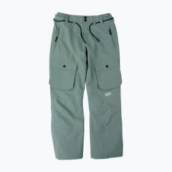 Spodnie snowboardowe męskie Colourwear Flight. Zielone spodnie sportowe męskie Colourwear, m, bez wzorów, narciarskie. Za 609.99 zł.
