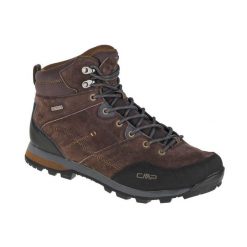 Buty do chodzenia męskie CMP Alcor Mid. Czarne buty sportowe męskie CMP, bez wzorów, z materiału, za kostkę, bez zapięcia, trekkingowe. W wyprzedaży za 299.00 zł.
