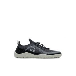 Buty trailowe męskie Vivobarefoot Primus Trail Knit FG. Czarne buty zimowe męskie Vivobarefoot, bez wzorów, bez obcasa, bez zapięcia. Za 539.99 zł.
