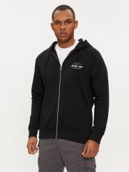 Jack&Jones Bluza Forest 12249238 Czarny Standard Fit. Czarne bluzy męskie Jack&Jones, m, bez wzorów, z syntetyku, bez ramiączek, bez kaptura. W wyprzedaży za 99.99 zł.