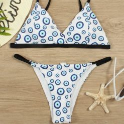 Dwuczęściowe bikini usztywniane na plażę i basen Jamee. Bikini Intica, bez wzorów, z materiału. W wyprzedaży za 89.00 zł.