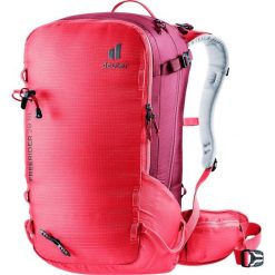 Plecak skiturowy Deuter Freerider 28 SL - hibiscus/ruby. Czerwone plecaki damskie Deuter, bez wzorów, sportowe. Za 576.99 zł.
