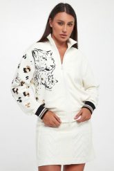 Bluza damska ze wzorem SPORTALM. Bluzy damskie Sportalm, bez wzorów, bez ramiączek, bez kaptura. W wyprzedaży za 1,143.35 zł.