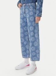 Roxy Jeansy Boogie Night ERJDP03323 Niebieski Wide Leg. Niebieskie jeansy damskie Roxy, bez wzorów, z bawełny. Za 369.99 zł.