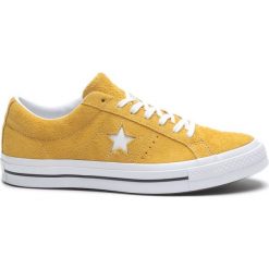 Converse One Star Tenisówki Żółty. Żółte trampki męskie Converse, bez wzorów, z materiału, retro, bez zapięcia. Za 412.95 zł.