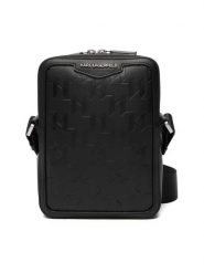 KARL LAGERFELD Saszetka B1M30210 Czarny. Czarne torby na ramię męskie KARL LAGERFELD, ze skóry. Za 999.99 zł.