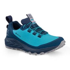 Buty trekkingowe damskie Haglöfs L.I.M FH GTX Low. Niebieskie obuwie trekkingowe damskie Haglöfs, bez zapięcia. Za 499.99 zł.