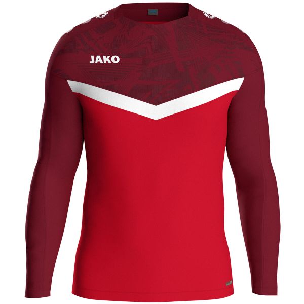 Bluza Jako Iconic. Czerwone bluzy damskie Jako, l, bez wzorów, z elastanu, bez ramiączek, bez kaptura. Za 258.00 zł.