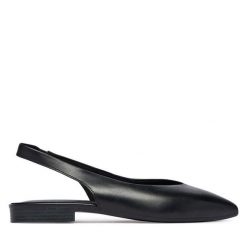 Baleriny Tamaris. Czarne balerinki damskie Tamaris, bez wzorów, bez obcasa, bez zapięcia. Za 369.99 zł.