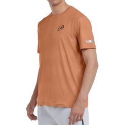 Bullpadel Mofero T-shirt. Brązowe t-shirty damskie bullpadel, bez wzorów, sportowe, bez kołnierzyka, bez ramiączek. W wyprzedaży za 150.40 zł.