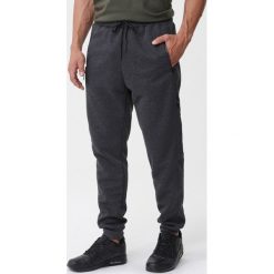 Ciemnoszare Spodnie Orrin. Szare spodnie sportowe męskie Born2be, l, bez wzorów, z dzianiny, climacool (adidas). Za 49.99 zł.