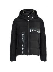 Les Hommes Kurtka "Oversize Puffy" | LHO501-250P | Oversize Puffy Jacket Piumino | Mężczyzna | Czarny. Czarne kurtki męskie Les Hommes, m, bez wzorów, z poliesteru, bez kaptura. W wyprzedaży za 1,499.00 zł.