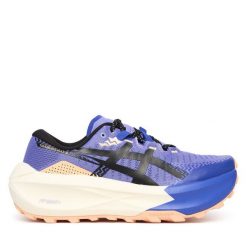 Buty do biegania Asics. Fioletowe obuwie sportowe damskie Asics, bez wzorów, bez zapięcia, do biegania. Za 809.99 zł.