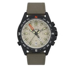 Zegarek Timex. Czarne zegarki męskie Timex, bez wzorów. Za 759.99 zł.