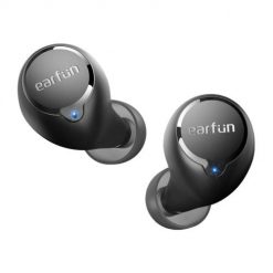 Słuchawki TWS EarFun Free 2S (czarne). Czarne słuchawki bezprzewodowe EarFun. Za 138.99 zł.