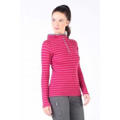 Bluza turystyczna damska z Kapturem 100% Wełna Merino - Skadi Hoodie. Czerwone bluzy damskie WOOLONA, m, bez wzorów, z wełny, bez ramiączek, z kapturem. W wyprzedaży za 351.00 zł.